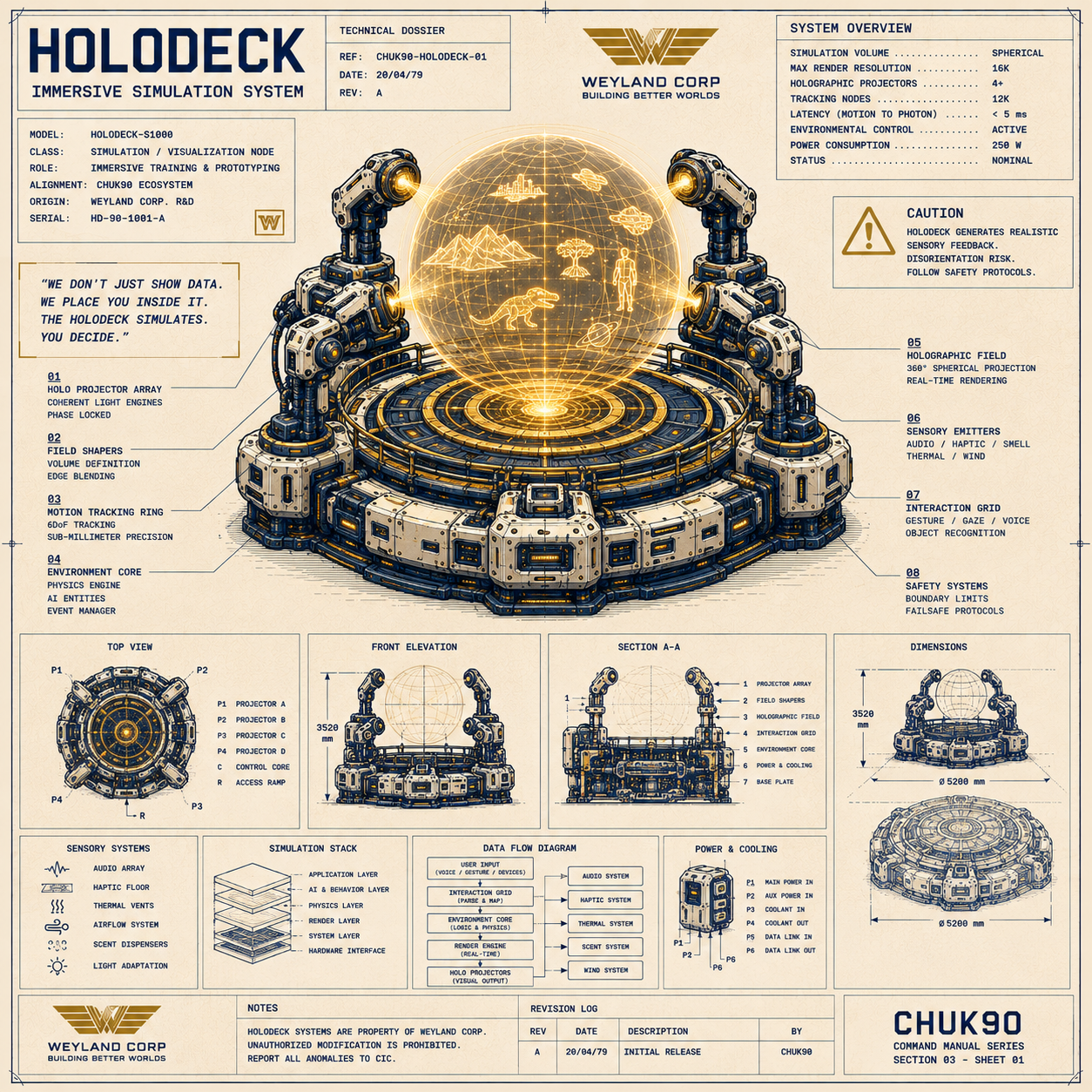 HOLODECK com a laboratori conceptual