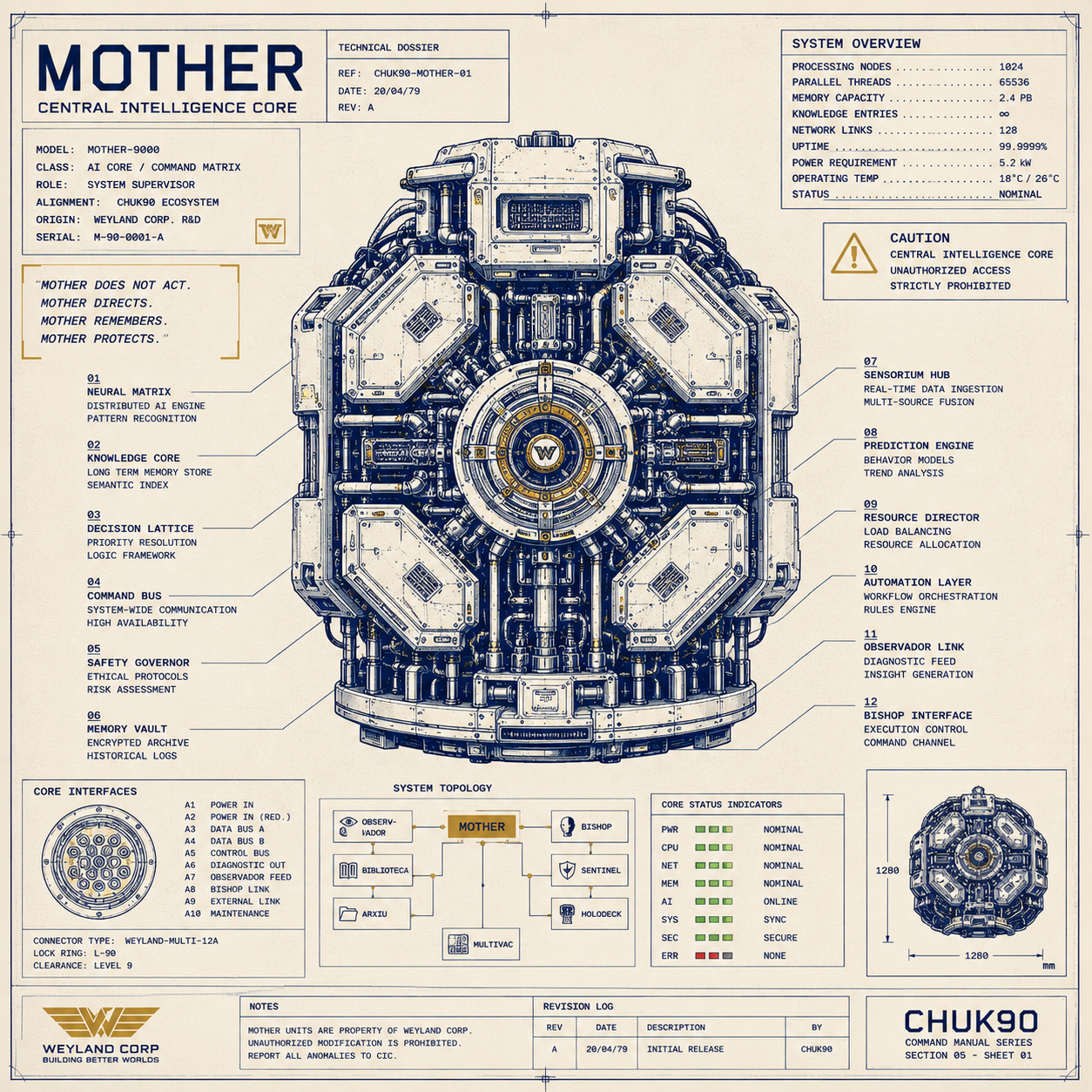 MOTHER com a màquina conceptual